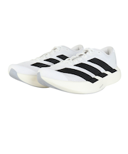 アディダス（adidas）ランニングシューズ トレーニングシューズ 部活 アディゼロ エヴォ SL M ホワイト JH6206 スニーカー