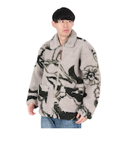 オベイ（OBEY）MUSHROOM シェルパジャケット 121800577SIG