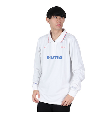 PURSUIT RPL 長袖ポロシャツ RKN-24423-WHT