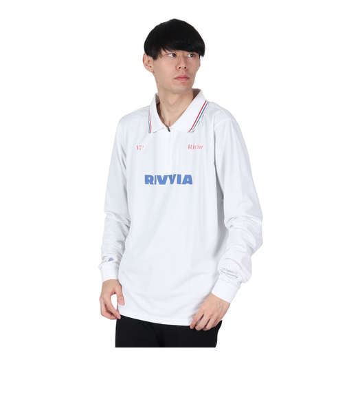 PURSUIT RPL 長袖ポロシャツ RKN-24423-WHT