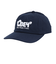 オベイ（OBEY）VISUAL デザイン 5 PANE キャップ 100580401NVY