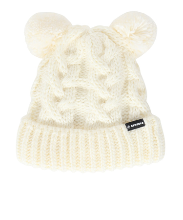 キッズ ベアーニット帽 ST24FB0053 OWHT