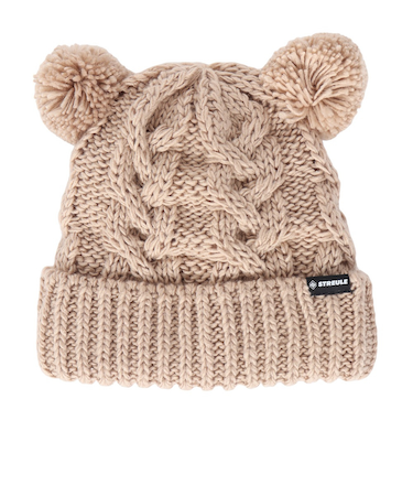 キッズ ベアーニット帽 ST24FB0053 BEG