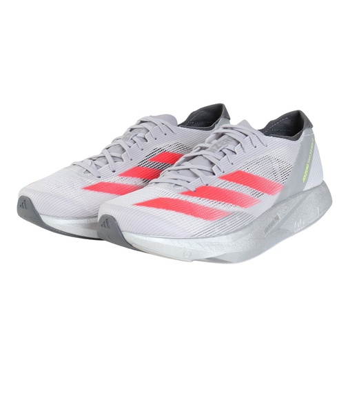 アディダス（adidas）ランニングシューズ アディゼロタクミセン10 M グレー IG1979 スニーカー トレーニング 部活 マラソン サポート性 ホール…