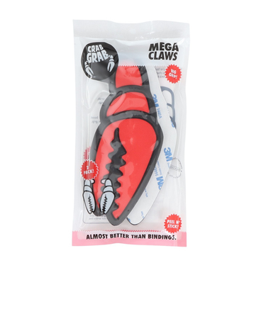 クラブグラブ（CRABGRAB）デッキパッド 24-202 MEGA CLAWS 2個入り RED/OS/2700