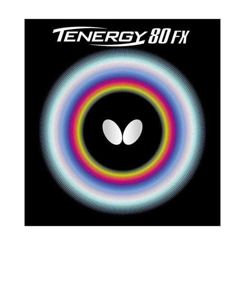 バタフライ（Butterfly）卓球ラバー テナジー 80FX RED 05940