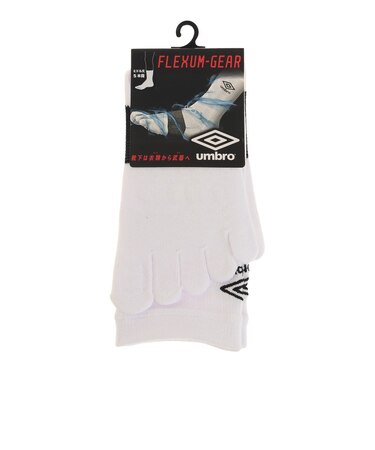 アンブロ（UMBRO）サッカー ソックス 靴下 5フィンガーショートストッキング UAS8622 WBK30 28-30cm