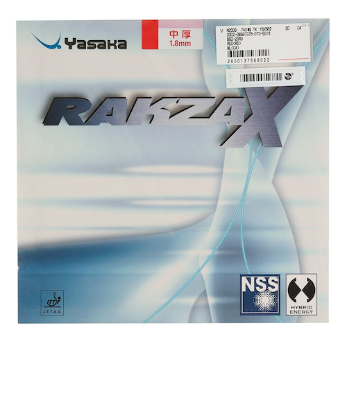 ヤサカ（YASAKA）卓球ラバー ラクザX B82-20RD｜スーパースポーツ