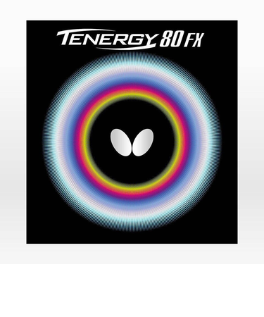 バタフライ（Butterfly）卓球ラバー テナジー 80FX BLK 05940