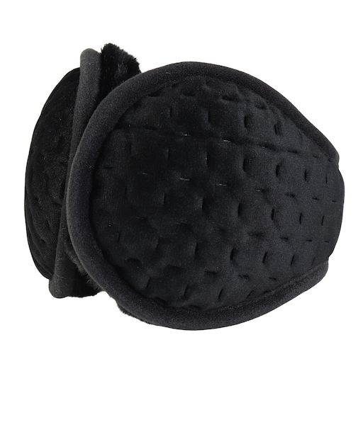 クー（Coo.）高周波ブロック柄 イヤーマッフル 900CO4II0002 BLK