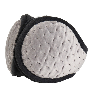 クー（Coo.）高周波ブロック柄 イヤーマッフル 900CO4II0001 GRY