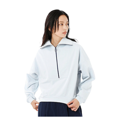 ニューバランス(new balance)OUTDOOR ライトスウェットハーフジッププルオーバー AWT45742IB