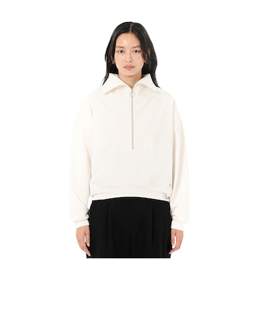 ニューバランス(new balance)OUTDOOR ライトスウェットハーフジッププルオーバー AWT45742SST