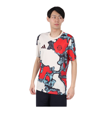 アディダス（adidas）FCバイエルン 24/25 プレマッチジャージー 半袖シャツ KWF68-JE6776
