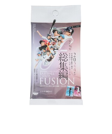 BBM（BBM）ベースボールカード FUSION2024 トレーディングカード 1パック 6枚入り 02-21760 BBカードFUSION2024