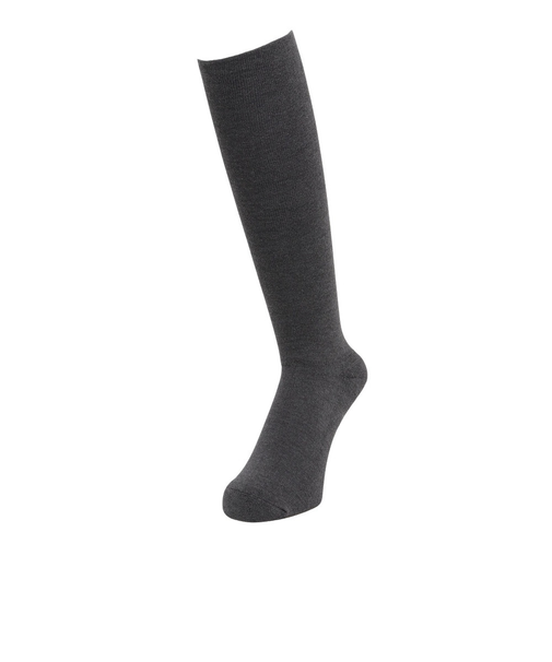 スタイリング満足 美温活 湯たんぽ心地 ハイソックス 靴下 無地 丈36cm 4245-83M DGR 23cm