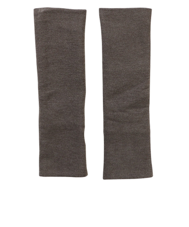 スタイリング満足 美温活 湯たんぽ心地 ロングウォーマー 無地 レッグウォーマー 32cm 4245-84M BRN 茶色