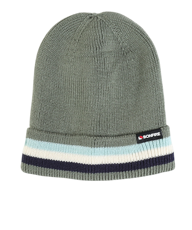 ボンファイア（Bonfire）帽子 カフ ニット ボーダー 60BNF4FDW2351 TRQ