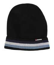 ボンファイア(Bonfire)帽子 カフ ニット ボーダー 60BNF4FDW2351 BLK