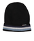 ボンファイア（Bonfire）帽子 カフ ニット ボーダー 60BNF4FDW2351 BLK