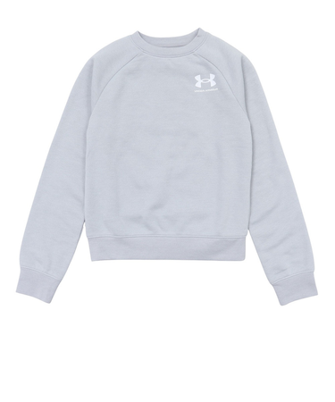 アンダーアーマー（UNDER ARMOUR）ジュニア スウェットシャツ RFLeftChest ロゴ クルーネック 1372186 011