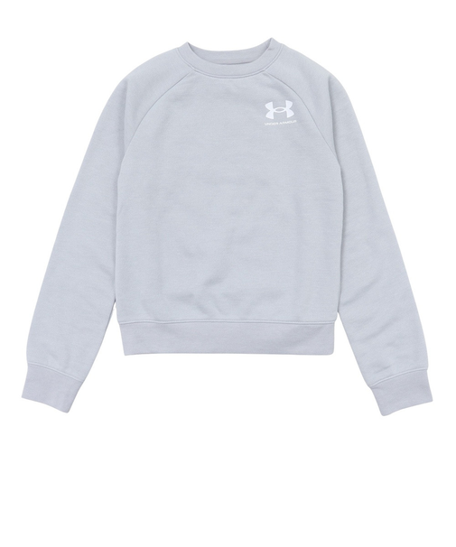 アンダーアーマー（UNDER ARMOUR）ジュニア スウェットシャツ RFLeftChest ロゴ クルーネック 1372186 011