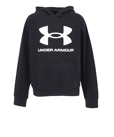 アンダーアーマー（UNDER ARMOUR）ジュニア ビッグ ロゴ ライバルフリース フーディー 1372174 001