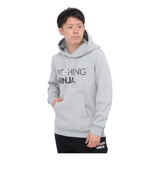 PITCHING NINJA（PITCHING NINJA ）ピッチングニンジャ 野球ウェア フーディー OT0624FW0002-GRY