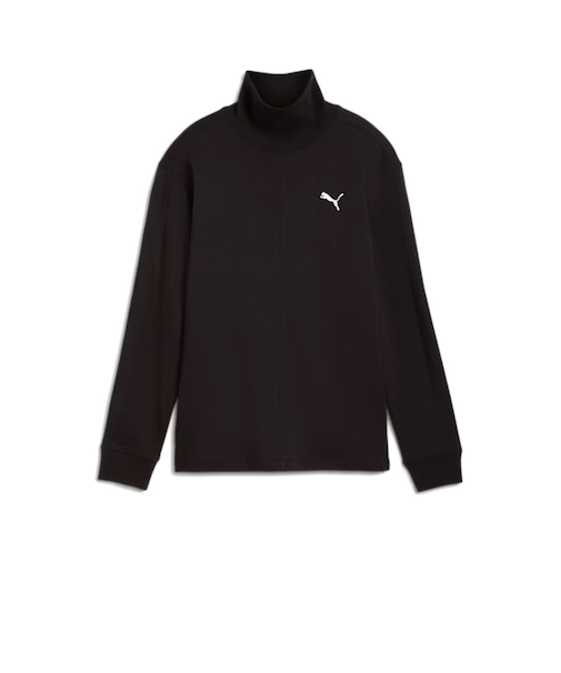 プーマ（PUMA）ハー ハイネック クルースウェット 684207 01 BLK