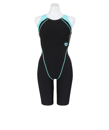 アリーナ(ARENA)フィットネス水着 レディース 水泳 アクアエクサ ワンピーススパッツ LAR-4200W BKGR