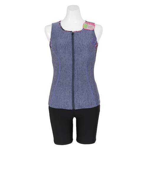 アリーナ（ARENA）フィットネス水着 レディース 水泳 フィットネスセパレーツ AS4FWF41W NVBK