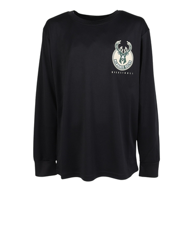 エヌビーエー（NBA）バスケットボールウェア 長袖Tシャツ ミルウォーキーバックス PK2B73AAN-Antetokounmpo