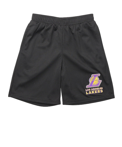 Lakers バスケットボールパンツ メッシュ エヌビーエー（NBA）バスケットボールウェア メッシュ ショートパンツ