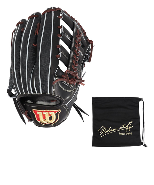 ウイルソン（Wilson）硬式用グラブ 外野手用 野球グローブ 一般 スタッフ DUAL D8S WBW102917