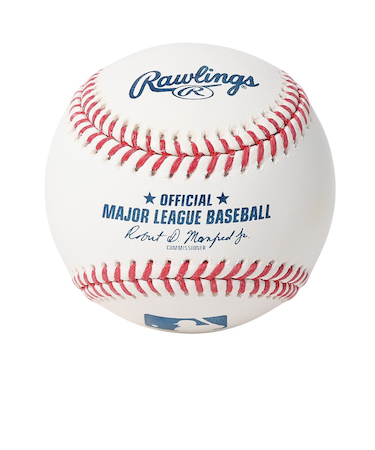 ローリングス（Rawlings）野球 ボール MLB オフィシャルボール 公式試合球 1個入 ROMLB6