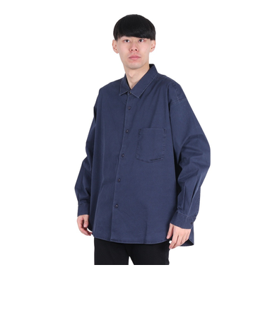 WASSUP（WASSUP）ウォッシュドエンボロイド 長袖シャツ 2321-11115-02121