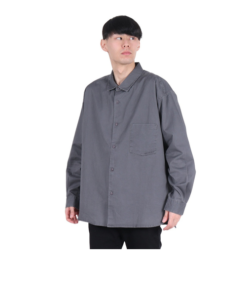 WASSUP（WASSUP）ウォッシュドエンボロイド 長袖シャツ 2321-11115-02104
