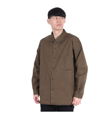 WASSUP（WASSUP）ウォッシュド エンボロイド 長袖シャツ 2321-11115-02161