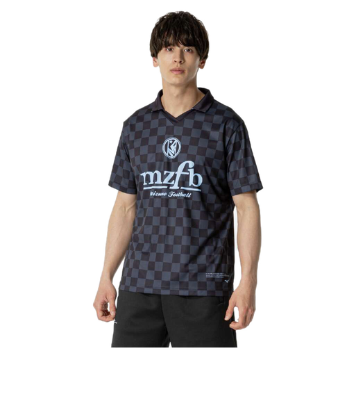 Mizuno SHIZUGAKU 10番 サッカーシャツ MIZUNO 静岡学園 ブラックシャツ Mizuno SHIZUGAKU 10番 サッカーシャツ