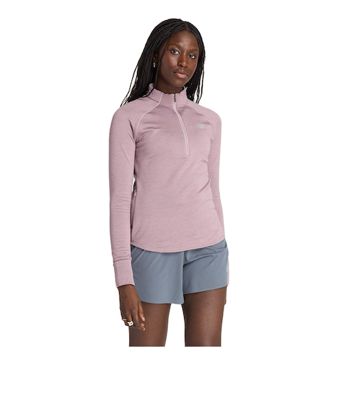 ニューバランス(new balance)Sport Essentials プレミアムヒートグリッドハーフジップ 長袖シャツ W… ニューバランス（new balance）Sport Essentials プレミアムヒート