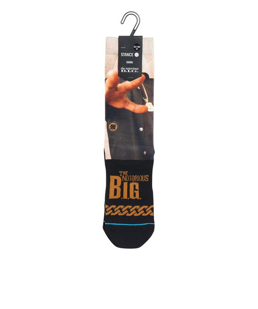 スタンス（STANCE）THE KING OF NY BIGGIE ソックス A555D22THE BLK