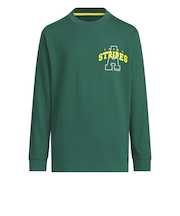 アディダス（adidas）ジュニア カレッジパック ルーズフィット シングルジャージー 長袖Tシャツ KPX89-JP4903