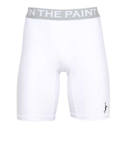 インザペイント(IN THE PAINT)バスケットボールウェア インナー ハーフパンツ アンダーウェア ITP18484/WHT