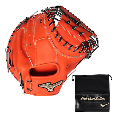 ミズノ（MIZUNO）硬式用 グラブ 捕手用 グローバルエリート 號SAKEBI B-D型 野球グローブ 一般 1AJCH30300 5209