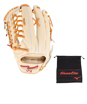 ミズノ（MIZUNO）硬式用グラブ 外野手用 野球グローブ 一般 グローバルエリート ジャパン 1AJGH30107 8049H