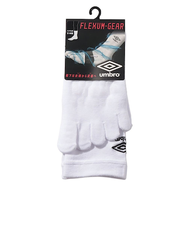 アンブロ（UMBRO）サッカー ソックス 靴下 5フィンガーショートストッキング UAS8622 WBK27