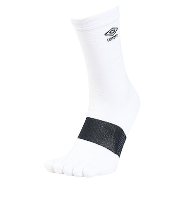 アンブロ（UMBRO）サッカー ソックス 靴下 5フィンガーショートストッキング UAS8622 WBK24 22-24cm