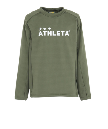 アスレタ（ATHLETA）サッカー フットサルウェア ジュニア グリッド起毛TRシャツ 4160J KHA