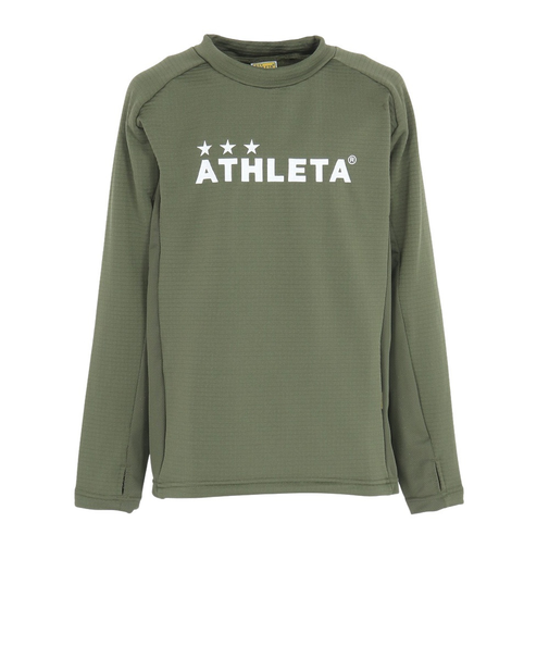 アスレタ（ATHLETA）サッカー フットサルウェア ジュニア グリッド起毛TRシャツ 4160J KHA