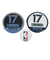 エヌビーエー（NBA）缶バッジ メンフィス・グリズリーズ 17 河村勇輝選手 3個セット NBA54873